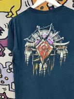 Vintage 2000s World of Warcraft Blizzard tshirt size S 2XL gray