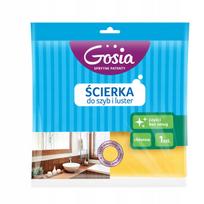 Gosia Glass And Mirror Cloth 100% Microfiber 41X38Cm - Absorbent, Streak-Free
