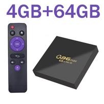 Q96 Max TV Box Android 15.0 Allwinner H313 Quad Core 8G Support HD 4K H.265 WiFi 5G 4G Smart Media Player Set Top Box IPTV