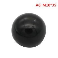 1PC M4/M5/M6/M8/M10/M12 Black Round Ball Resin Ball Knobs Bakelite Lever Knob Grip Handles Of Furniture Machine Tool Replacement