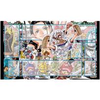 One Piece Crew Band Playmat Waterproof Nonslip TCG Card Game Desk Mat 40x80x0.2cm