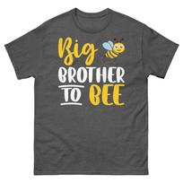 Big Brother to Bee Sibling Baby Shower Pregnancy Unisex Classic Tee 2XL yellow