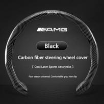 Anglies pluošto Automobilio Odinis Vairaračio Dangtelis Neslystantis Mercedes Benz W203 W204 W205 W206 W176 W177 W212 W213 X156 X253 W117 black