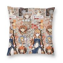 Raphtalia S-Shield Hero TRotSH Pillowcases  Cute Funny Pillow Case For Chair Sofa Home Decor Square Pillow Cover 66X66CM