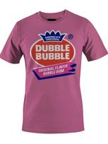 Officially Licensed Dubble Bubble Original Flavor Gum Logo Women's T-shirt 100 gray