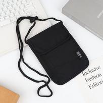 Rfid Passport Holder Waterproof Neck Pouch Portable Crossbody Phone Wallet Anti Theft Travel Document Bag For Outdoor Business