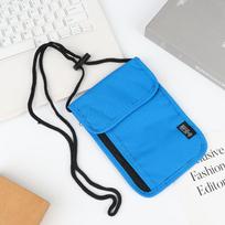 Rfid Passport Holder Waterproof Neck Pouch Portable Crossbody Phone Wallet Anti Theft Travel Document Bag For Outdoor Business