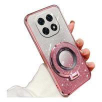 Skinlee Case for Xiaomi Poco M8 Pro 5G Magnetic Holder Electroplate Stars Sequins Full Cover for Xiaomi Poco M8 Pro 5G Soft Case Poco M8 Pro 5G