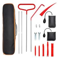 Car Door Tool Kit Inflatable Air Pump Auto Window Door Open Fixing Gripper Tools Long Reach Kits With Carrying Bag A3