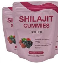 Shilajit Gummies for Women – Energy, Mood & Vitality Complex – Mixed Berry Flavor, 60 Gummies 2pack