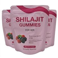 Shilajit Gummies for Women – Energy, Mood & Vitality Complex – Mixed Berry Flavor, 60 Gummies 3pack