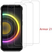 screen protector tempered glass for ulefone armor 21 phone case on armor21 21case back cover 360 protective coque bag 5 2pcs