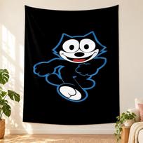 Felix the Cat Tapestry highquality for decorating living room bedroom dorm walls ideal as bedroom wallart orholiday gift 130cmx150cm