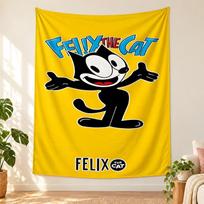 Felix the Cat Tapestry highquality for decorating living room bedroom dorm walls ideal as bedroom wallart orholiday gift 150cmx200cm