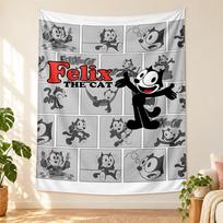 Felix the Cat Tapestry highquality for decorating living room bedroom dorm walls ideal as bedroom wallart orholiday gift 180cmx230cm