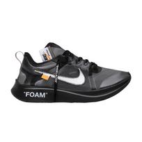 Men's Sneakers Nike Zoom Fly Off-White Black Silver Black/White-Cone 38.5 gray