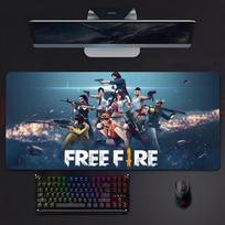 Populiarus Battle Royale žaidimas FFree Fire pelės kilimėlis Pelės kilimėlis Didelis žaidimų užrakinti kraštai Storas PC stalo kilimėlis 800x300X2mm