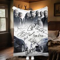 Fast & Furious: Paul Walker Tribute Blanket Soft And Portable All Season Home Bed Sofa Blanket Office Travel Nap Break Warm Blanket 80cm x 120cm