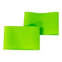 1 Pair Soft Silicone Soccer Shin Guard Non-slip Shin Guard Strap Ankle Guard  Football Game 9.5x7.8cm