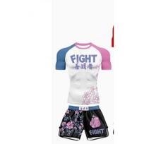 Adult Kids Boxing Training Suit 2-Piece Set MMA Muay Thai Kickboxing M 155