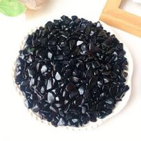 Dekoratyviniai akmenukai, 100 g - Obsidianas