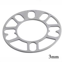 Aliuminio ratlankio tarpinė plokštelė 3/5/8/10 mm Universalus stebulės modifikavimo dalis Tinka 4/5/6 skylučių automobilio ratlankio stebulės modifikavimui 3mm gray