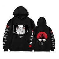 Naruto Uchiha Itachi Hoodie Spring/Autumn Coat Hoodie Unisex Hoodie S black