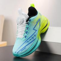 Boys Running Shoes Carbon Plate Cushion Breathable Non-slip Kids Racing Sneakers 41 blue