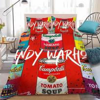 Art Dollar Andy-Warhol Bedding Set Digital Printing Duvet Cover Set,Multi Size Bedding Decoration Home Textile Twin Full Queen 155X220CM-3PCS