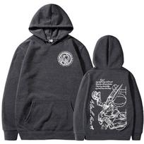 Anime Jojo keisti nuotykiai STEEL BALL RUN D4C Funny Valentine Hoodies Vyrams Moterims Drabužiai Mada Puloveris Oversized Megztinis M