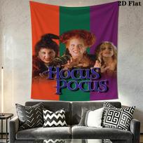 Hocus Pocus Sanderson Sisters' Magic Tapestry Wallmounted Fashion Print Homestay Soft Decoration Tapestry Background Cloth 150cm x 200cm