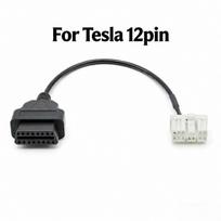 OBD2 Adapter Diagnostic Connect Cable For Tesla 12pin/20pin/26pin/ 1 to 3 Splitter For Autel/LAUNCH Xtool EV Scan Tools