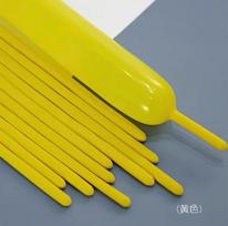 260 Long Balloons, Yellow, 100 Count for Party Decorations, Birthdays and Events One Size