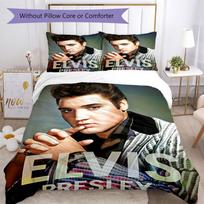 Elvis Bedding Set Breathable Duvet Cover With Pillowcases Home Decoration Birthday Gift 135cmx200cm