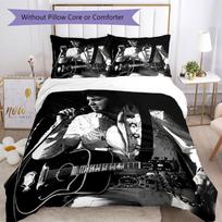 Elvis Bedding Set Breathable Duvet Cover With Pillowcases Home Decoration Birthday Gift 140cmx210cm
