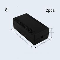 „Pasidaryk pats“ aukštos kokybės korpusai Elektroninių projektų dėžutės Prietaisų dėklai Vandeniui atsparus dangtelis Projektas 2pcs style 8