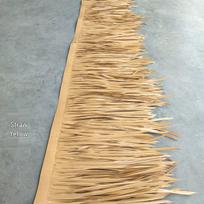 Flame Retardant PE Thatch Tile for Outdoor Gazebo Roof, Simulation Fake Straw, Farmhouse Decorative, In Stock.