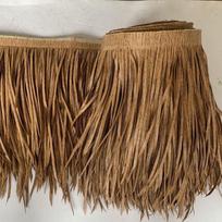 Flame Retardant PE Thatch Tile for Outdoor Gazebo Roof, Simulation Fake Straw, Farmhouse Decorative, In Stock.