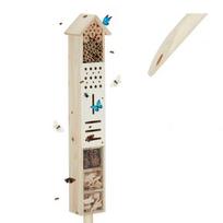 Vabzdžių viešbutis 148x16x11cm., šviesiai rudos spalvos