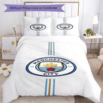 Manchester City Bedding Set Breathable Duvet Cover With Pillowcases Home Decoration Birthday Gift 135cmx200cm