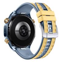 22 mm dirželis Huawei GT6 6Pro 46 mm, sportiškas, pralaidus orui, su greito atleidimo mygtuku, dviejų spalvų silikoninė apyrankė Huawei GT6 5 46 mm 22mm Universal