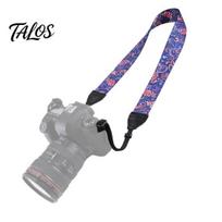 Retro Etninis Gėlių Universalus SLR DSLR Fotoaparato Peties Kaklo Dirželis Canon