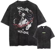 New Demon Slayer Nezuko Kamado Demon Graphic T-Shirt Unisex READ DESCRIPTION S gray