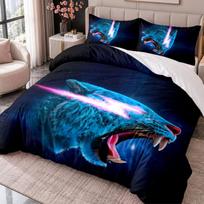 Mr Beast 3Pcs Bedding Set Duvet Cover With Two Pillowcases For Bedroom Home Decoration 135cmx200cm