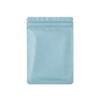 20-50pcs Double Sided Metallic Mylar Flat Zip Lock Package Bags Smell Proof Heat Sealable Aluminum Foil Plastic Zip Bags Pouches 50pcs 8x13cm mėlyna