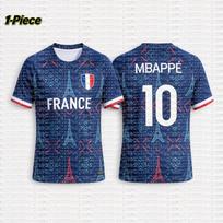 2026 Special Mbappé 10 Football Jersey Tee Shorts Set, Single Top Available,Harajuku Shirt Shorts Set Kids Tracksuit 2 Piece Set 100