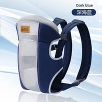 Ergonomic Baby Carrier Front Back Carry Convertible Infant Newborn To Toddler Lightweight Travel Deep Sea Blue gray