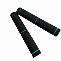 3 Pieces Horizontal Bar Guarding Sleeve Long-Lasting Barbell Grip Cover 235MM