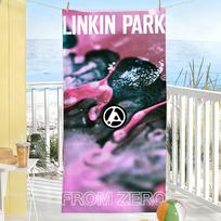 Rock Band L-Linkin P-Park-From Zero Towel Soft Pool Gift For Travel Gym Shower Camping Quick Dry Sports Large Beach Towels 40x70CM black