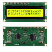 Yellow Green Screen LCD1602 Display Module Blue Screen PCF8574 Interface  Electronic Projects Green without IIC